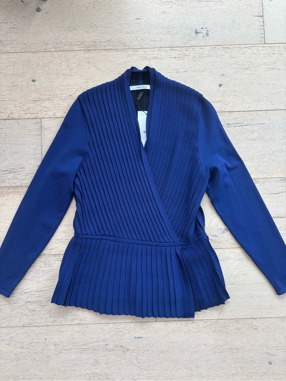 The Fold London Minori Pleated Top